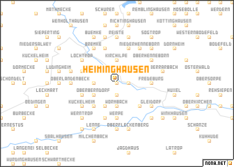 map of Heiminghausen