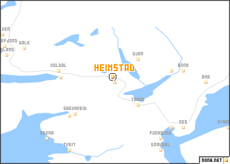 map of Heimstad