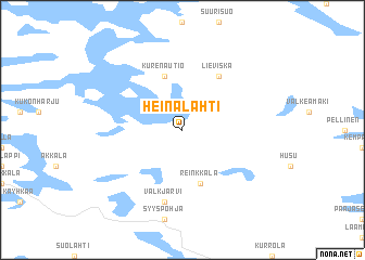 map of Heinälahti