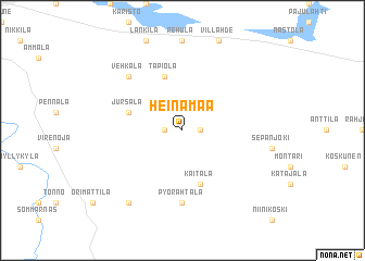 map of Heinämaa