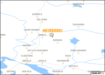 map of Heinämäki