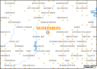 map of Heinersberg