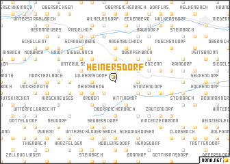 map of Heinersdorf