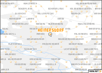 map of Heinersdorf