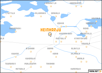 map of Heinharju