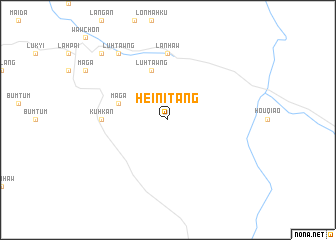 map of Heinitang