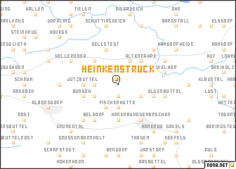 map of Heinkenstruck