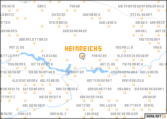 map of Heinreichs
