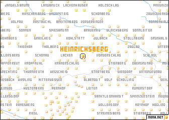 map of Heinrichsberg