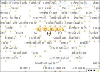 map of Heinrichsberg