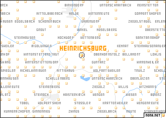 map of Heinrichsburg