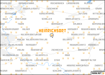 map of Heinrichsort