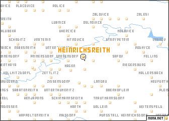 map of Heinrichsreith