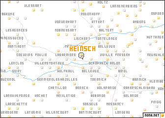 map of Heinsch