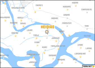 map of Heiqiao