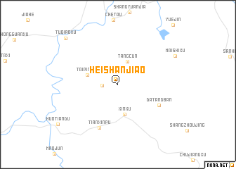 map of Heishanjiao