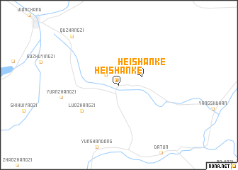 map of Heishanke