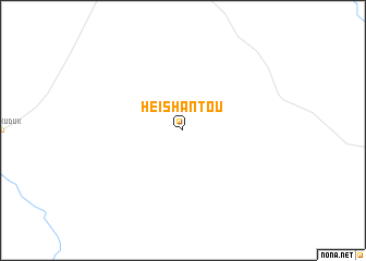 map of Heishantou