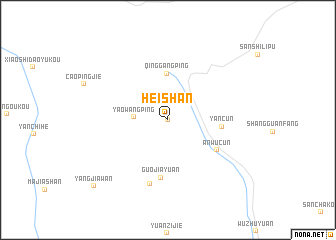 map of Heishan