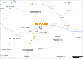 map of Heisson