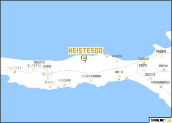 map of Heistesoo