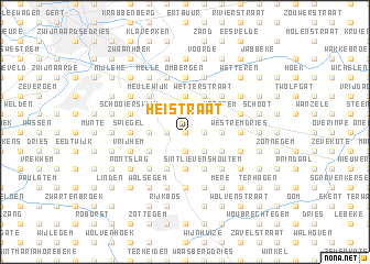 map of Heistraat