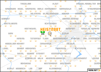 map of Heistraat