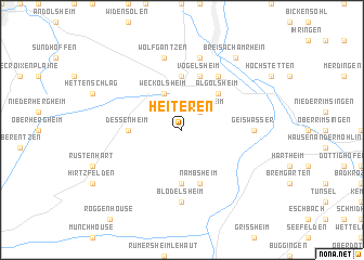 map of Heiteren