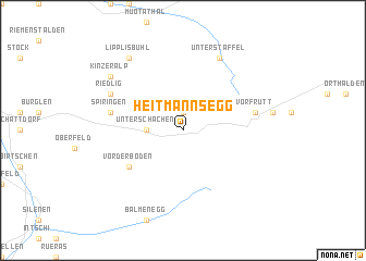 map of Heitmannsegg