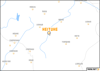 map of Heituhe