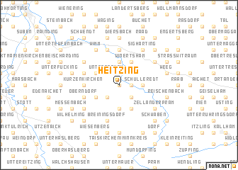 map of Heitzing