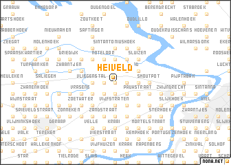 map of Heiveld