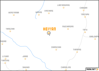 map of Heiyan