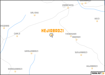 map of Hejiabaozi