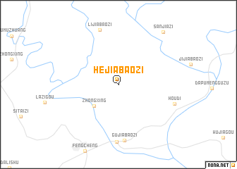 map of Hejiabaozi