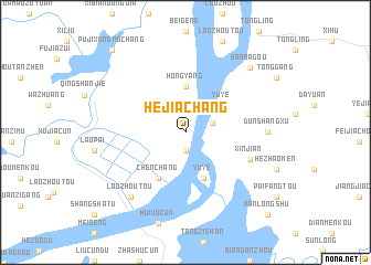 map of Hejiachang