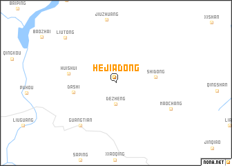 map of Hejiadong