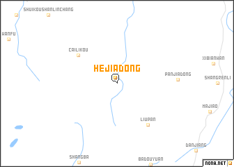 map of Hejiadong