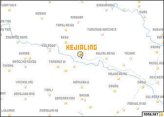 map of Hejialing
