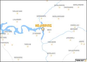 map of Hejiaping