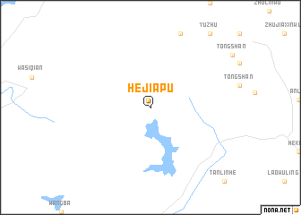 map of Hejiapu