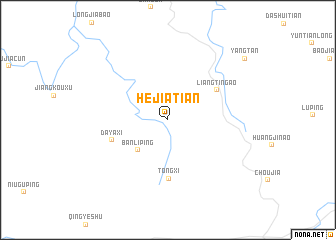 map of Hejiatian