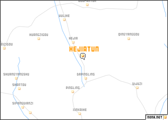 map of Hejiatun