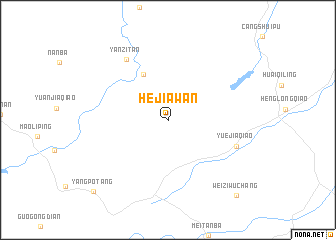 map of Hejiawan