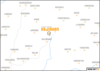 map of Hejiawan