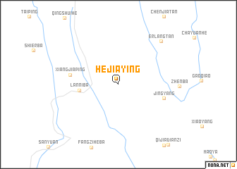 map of Hejiaying