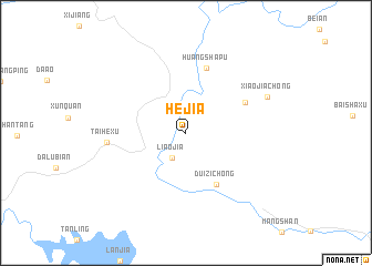 map of Hejia