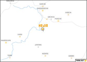 map of Hejia