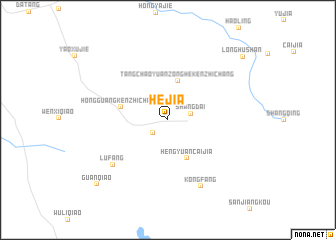 map of Hejia