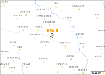 map of Hejia